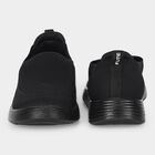 Men's Black Slip-On Casual Shoes, काला, small