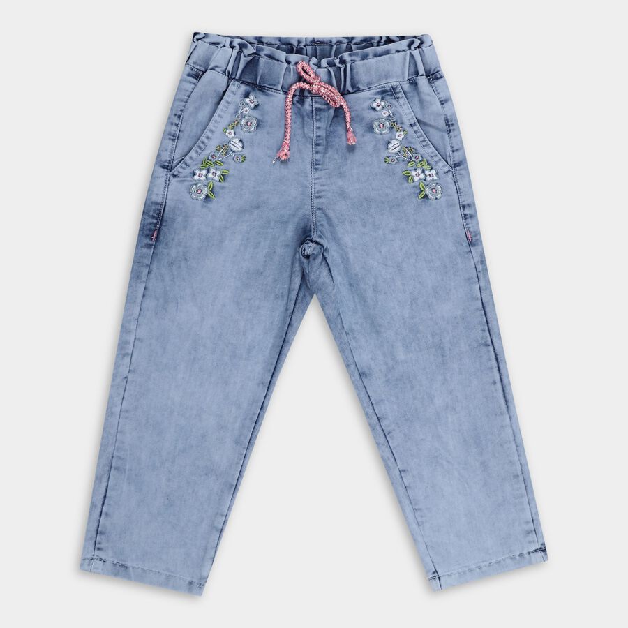 Girls' Jeans, Light Blue, large image number null