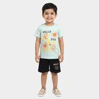 Boys' Knit Baba Suit, Light Green, small