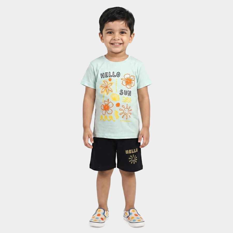 Boys' Knit Baba Suit, Light Green, large