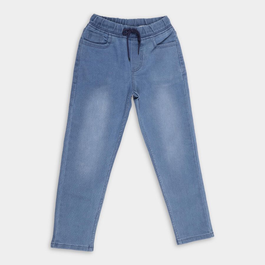 Boys' Jeans , मध्यम नीला, large image number null