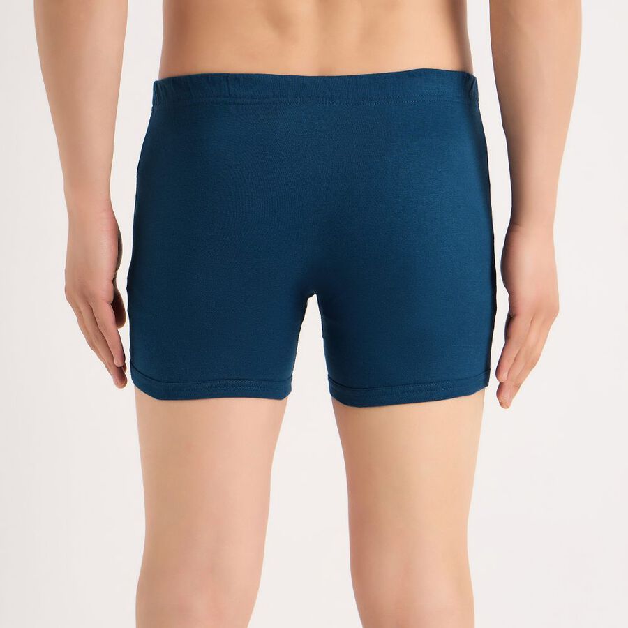 Men's Cotton Trunk, Teal Blue, large image number null