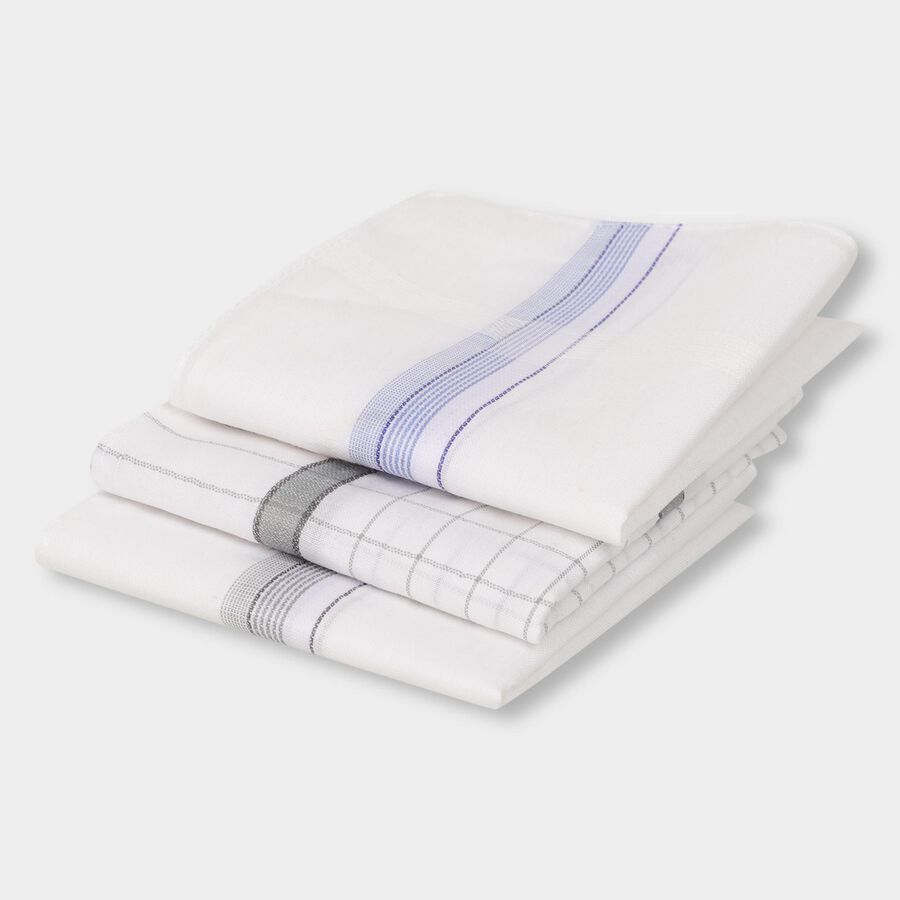 Men's Hanky, White, large image number null