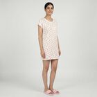 Women's White Minimalist Nighty, Off White, small