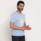 Round Neck T-Shirt, Sky Blue, small image number null