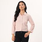 Women's Light Pink Classic Collar Classic Shirt, Light Pink, small