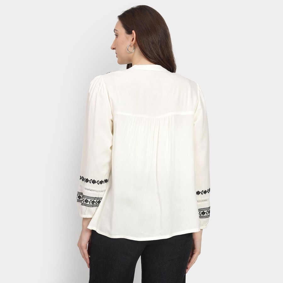 Ladies' Shirt, ऑफ व्हाइट, large image number null