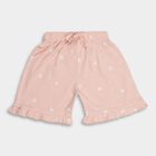 Infant Girls' 100% Cotton Short Set, गुलाबी, small image number null