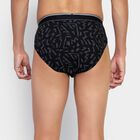 Men's 100% Cotton Briefs , Black, small