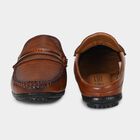 Men's Tan Slip-On Loafer Formal Shoes, टैन, small