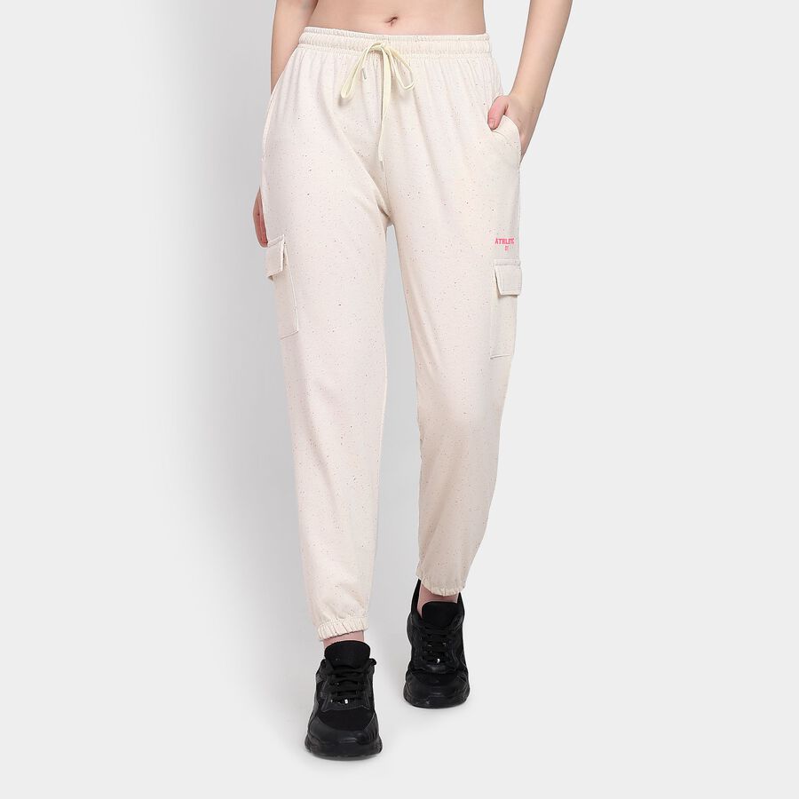Ladies' Track Pants, ऑफ व्हाइट, large image number null