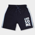 Boys' Bermudas , Navy Blue, small image number null