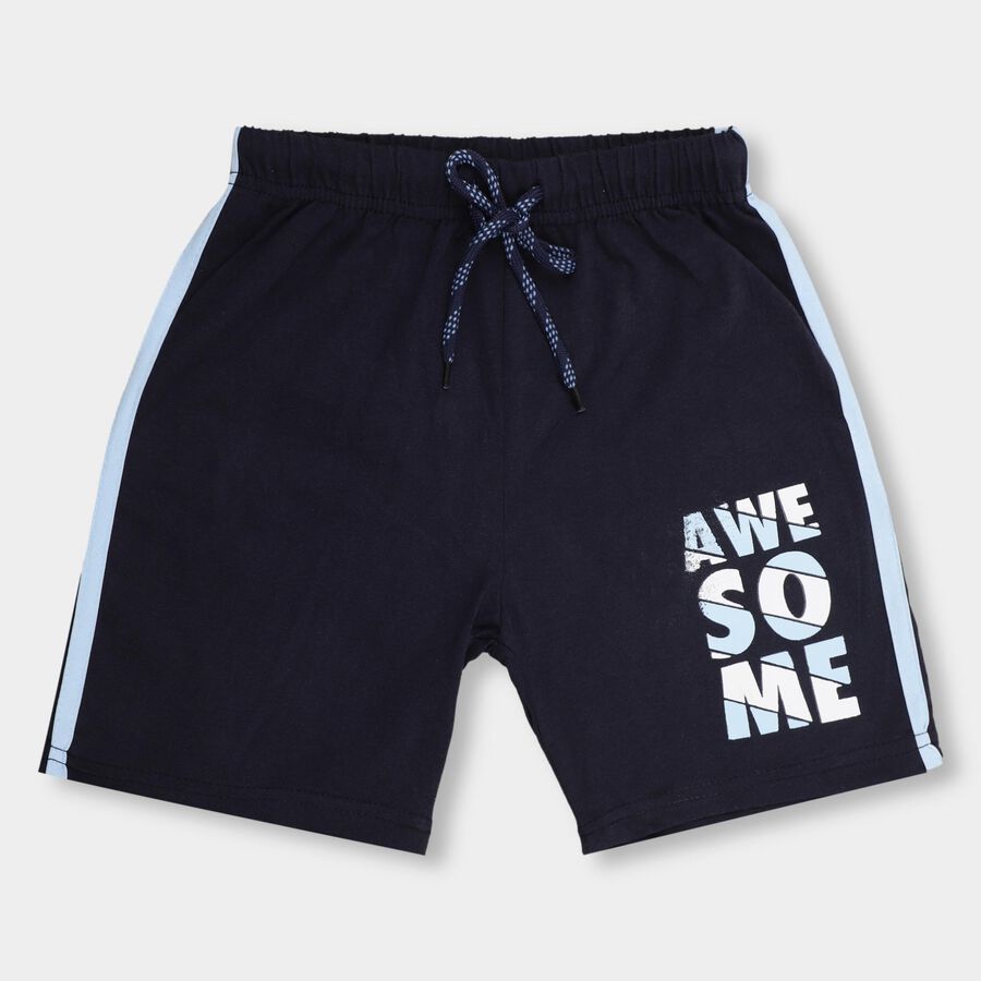 Boys' Bermudas , Navy Blue, large image number null