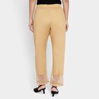 Ladies' 100% Cotton Palazzos, Beige, small