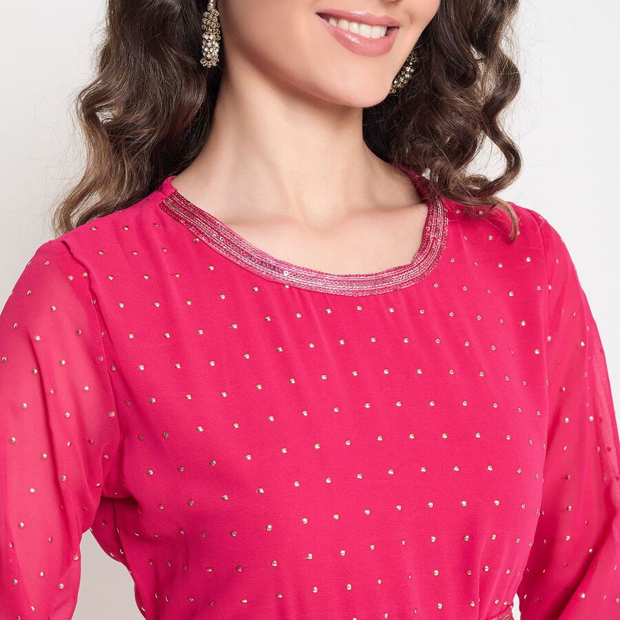 Ladies' Kurta, Fuchsia, large image number null