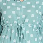 Printed 3/4Th Sleeves Kurta, Light Green, small image number null