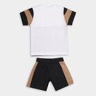 Infant Boys' 100% Cotton Baba Suit , चारकोल, small image number null