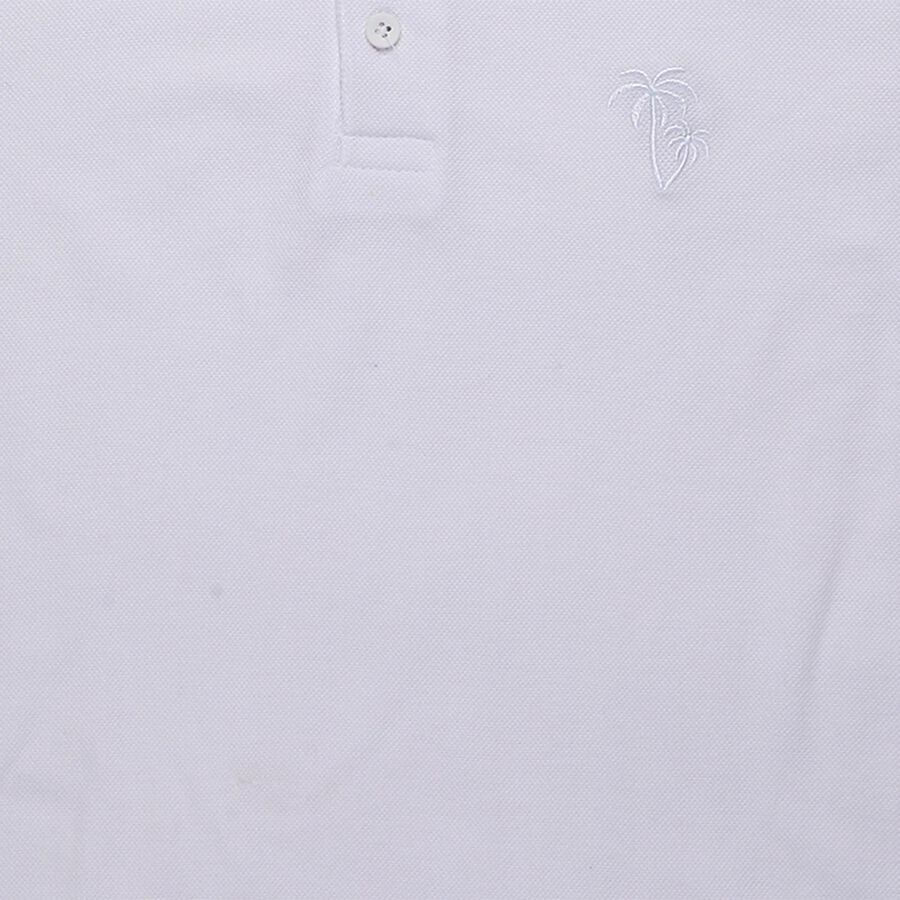 Boys' Half Sleeves T-Shirt, सफ़ेद, large