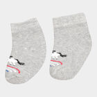 Infants Cotton Solid Socks, Pink, small image number null