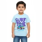 Boys' 100% Cotton Half Sleeves T-Shirt, Light Blue, small image number null