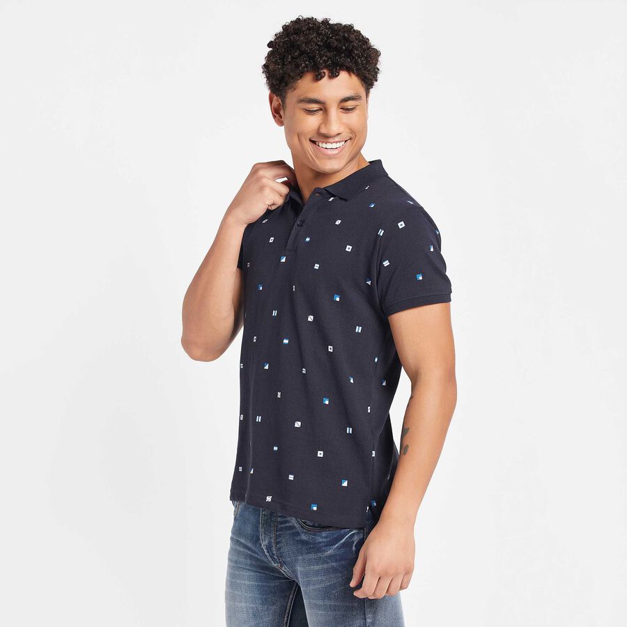 Polo T- Shirt, नेवी ब्लू, large image number null