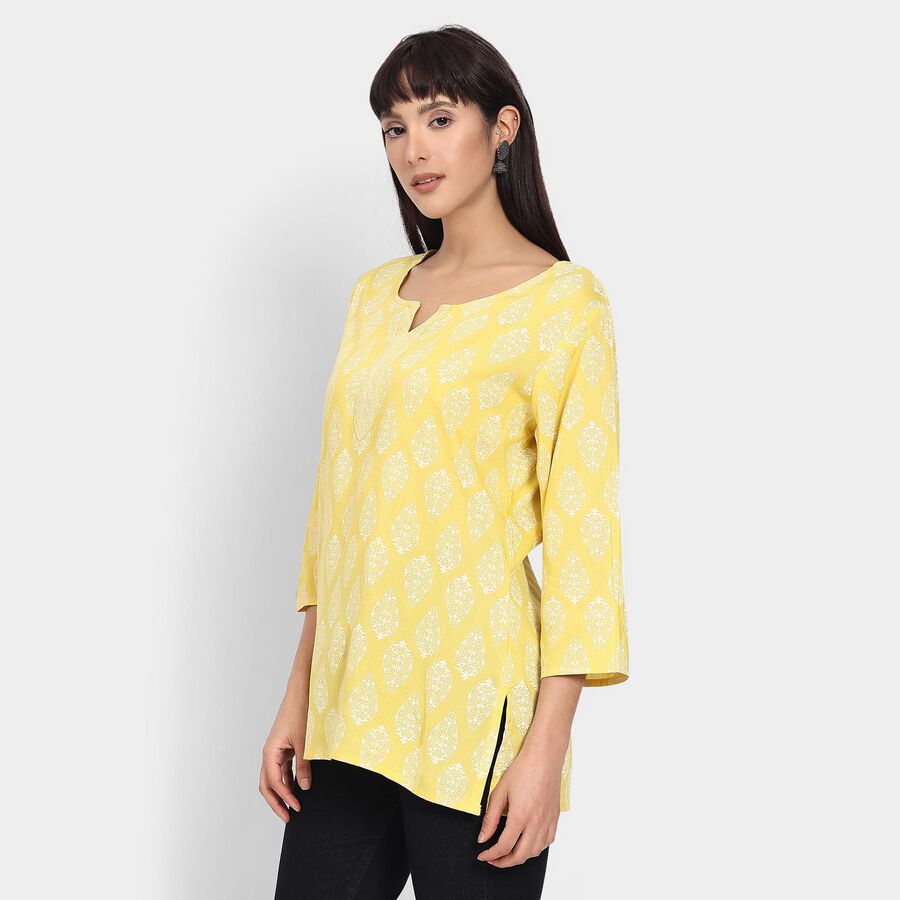 Ladies' Kurti , Mustard, large image number null