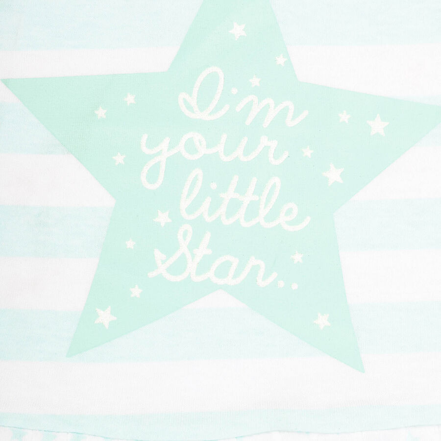 Infants All Over Print Capri Set, Light Green, large image number null