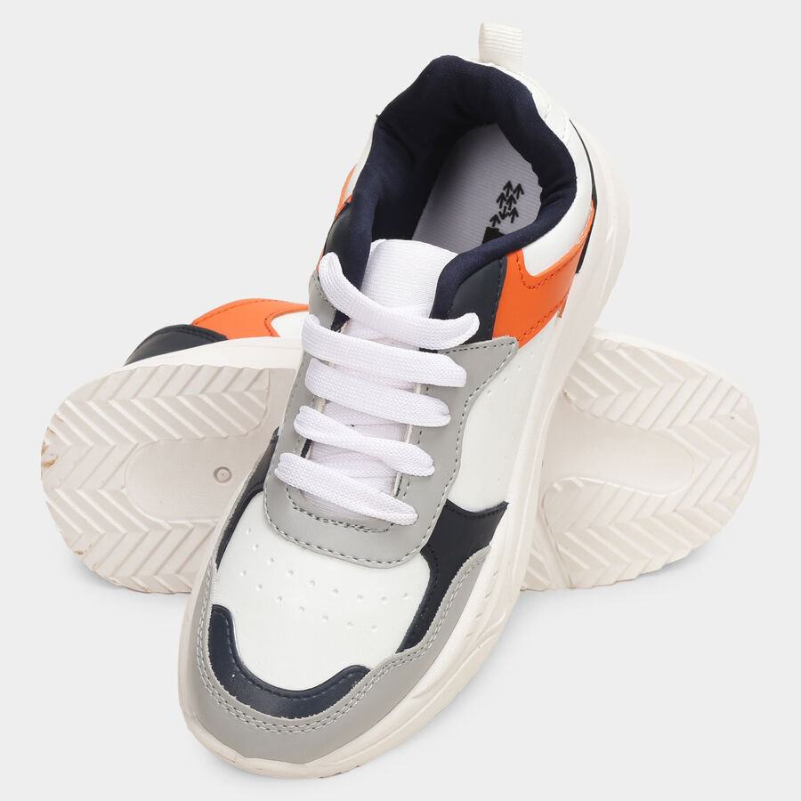 Kids' Sport Shoes, White, large image number null