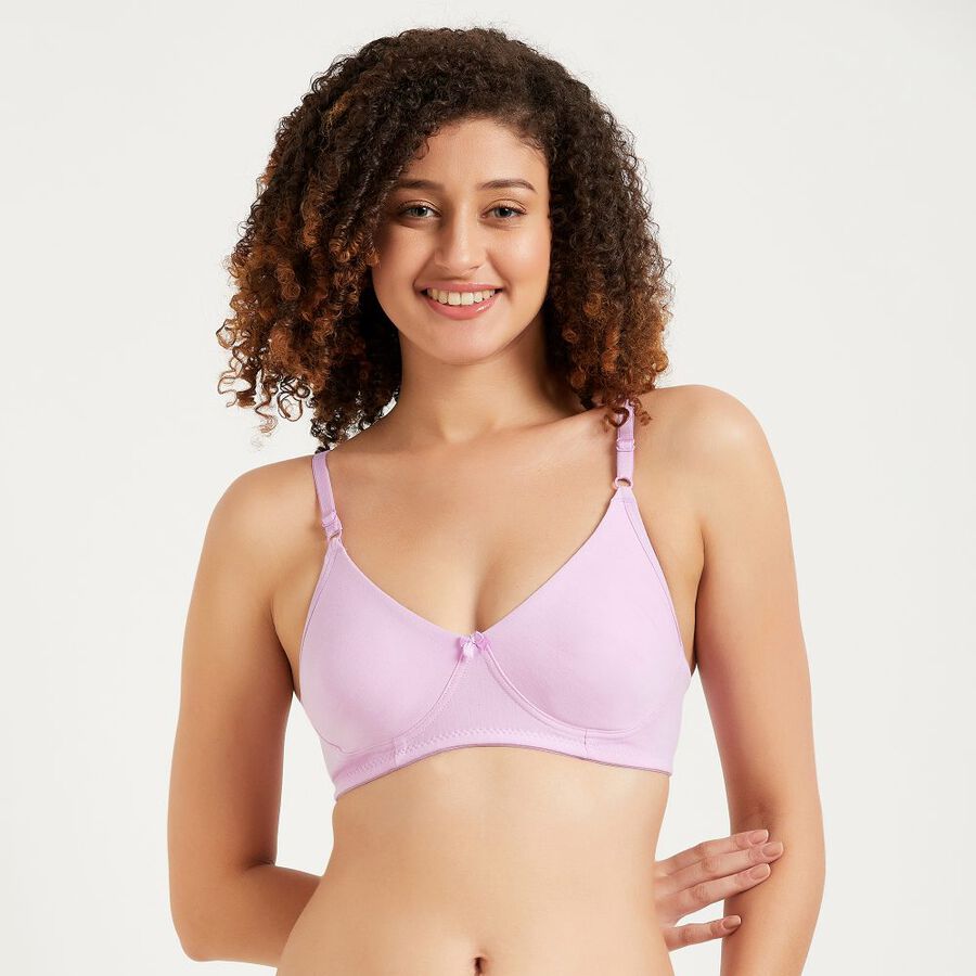 Ladies' Non-Padded Bra, Lilac, large image number null