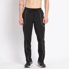 Cut & Sew Track Pants, Black, small image number null