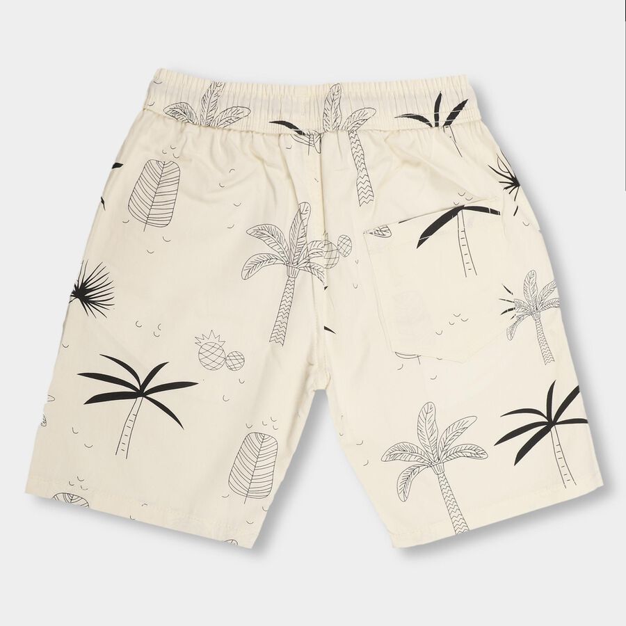 Boys' 100% Cotton Cross Pocket Bermuda , Beige, large image number null