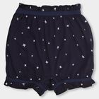 Girls' 100% Cotton Bloomer, नेवी ब्लू, small image number null