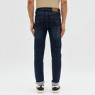 Men's Dark Indigo Slim Fit Classic Jeans, गहरा नीला, small image number null