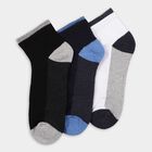 Men's Socks (Pack of 3), Black, small