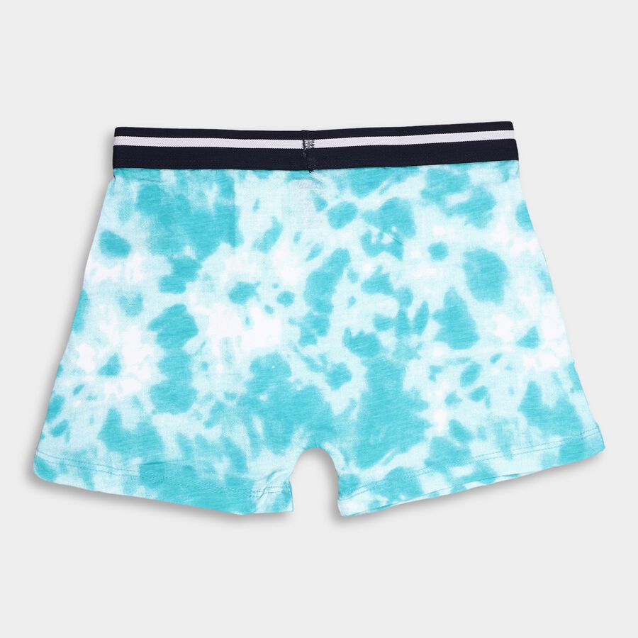 Boy's Cotton Briefs, Teal Blue, large image number null
