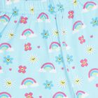 Girls' Legging, एक्वा, small