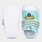 Boys' Light Blue Velcro Strap Sneakers, नीला, small