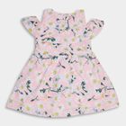 Girls' 100% Cotton Frock , Light Pink, small image number null