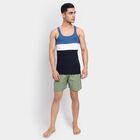 Men's 100% Cotton Gym T-Shirt , Mid Blue, small