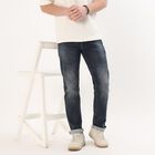 Men's Slim Fit Jeans, Dark Blue, small