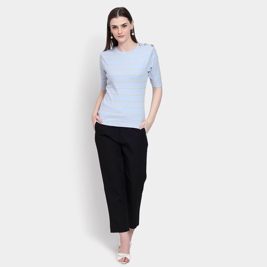 Ladies' Top, Light Blue, large image number null