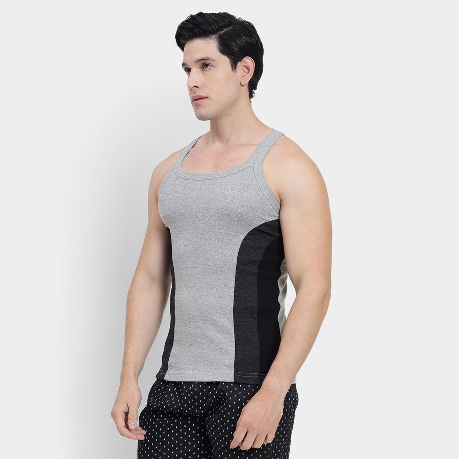Men's Gym T-Shirt , Melange Light Grey, large image number null