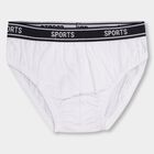 Boys' 100% Cotton Briefs, White, small image number null