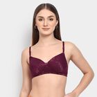 Ladies' Bra , वाइन, small image number null