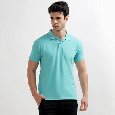 Men's Collared Half Sleeves T-Shirt