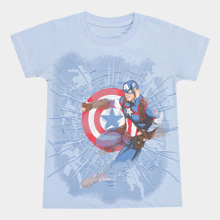 Boys T-Shirt, मिश्रित नीला, large image number null