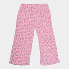 Girls Printed Pull Ups Trousers, Light Pink, small image number null