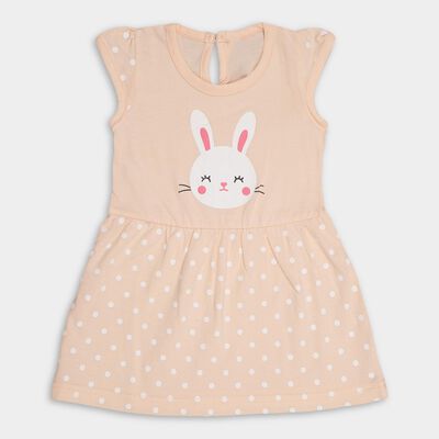 Infant Girls' 100% Cotton Frock 