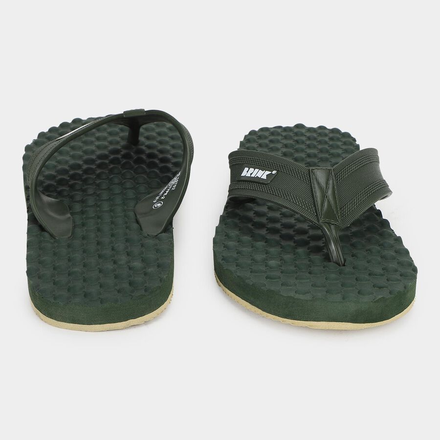 Men's Slipper, ओलिव, large