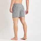 Men's Boxers, गहरा ग्रे, small